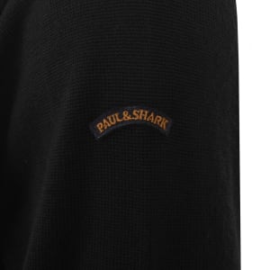 Image number 4 for Paul And Shark Typhoon Knit Jumper Black