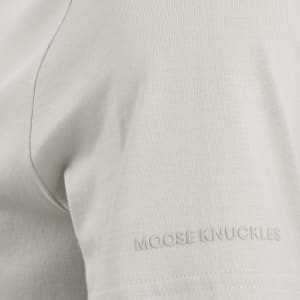 Image number 4 for Moose Knuckles Crescent Gold T Shirt Beige
