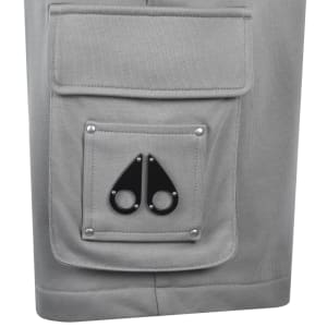Image number 4 for Moose Knuckles Hartsfield Cargo Shorts Grey