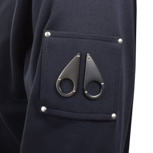 Image number 4 for Moose Knuckles Hartsfield Sweatshirt Navy