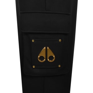 Image number 4 for Moose Knuckles Clement Cargo Joggers Black