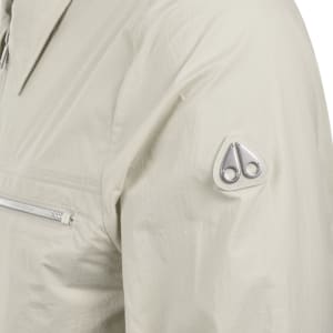 Image number 4 for Moose Knuckles Top Flight Overshirt Cream