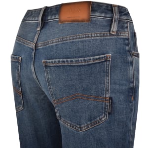 Image number 4 for Armani Exchange J14 Slim Fit Jeans Blue
