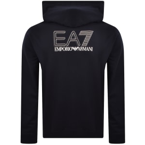 Image number 5 for EA7 Emporio Armani Full Zip Hoodie Navy