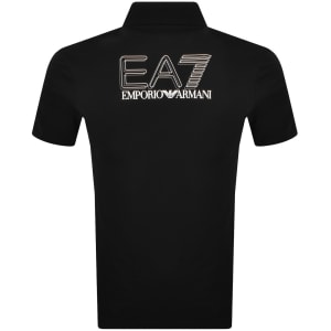Image number 5 for EA7 Emporio Armani Polo T Shirt Black