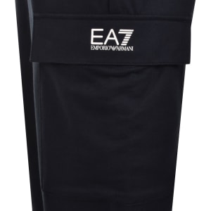 Image number 4 for EA7 Emporio Armani Cargo Joggers Navy