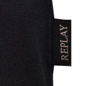 Image number 4 for Replay Graphic T Shirt Dark Navy