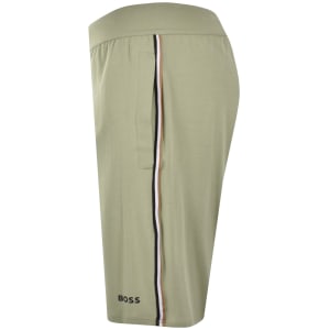 Image number 4 for BOSS Unique Jersey Shorts Green