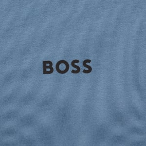 Image number 4 for BOSS Unique Jersey Shorts Blue