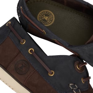 Image number 4 for Barbour Wake Boat Shoes Brown