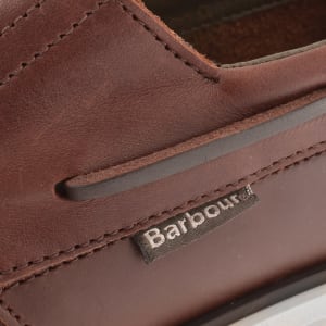 Image number 4 for Barbour Rothley Boat Shoes Brown