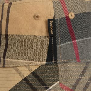 Image number 5 for Barbour Telfield Bucket Hat Dress Tartan Beige