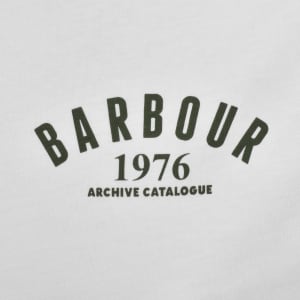 Image number 4 for Barbour 1976 T Shirt White