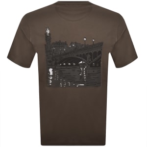 Image number 5 for adidas Originals Paris View T Shirt Brown