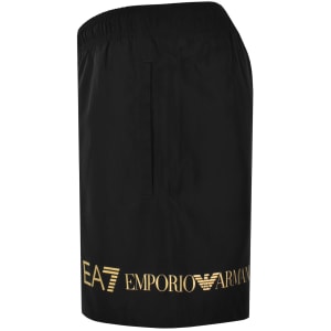 Image number 4 for EA7 Emporio Armani Logo Swim Shorts Black