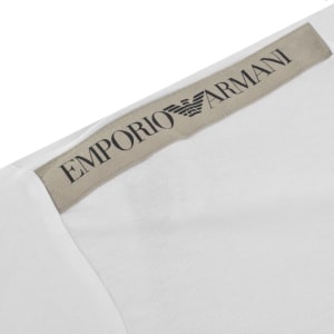 Image number 5 for Emporio Armani Lounge Logo T Shirt White