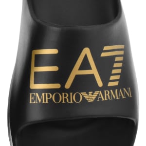 Image number 4 for EA7 Emporio Armani Beach Sliders Black