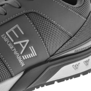Image number 4 for EA7 Emporio Armani Logo Trainers Grey