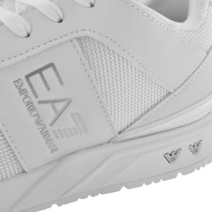 Image number 4 for EA7 Emporio Armani Logo Trainers White