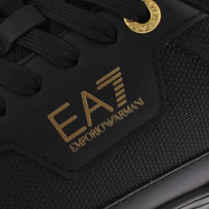 Image number 4 for EA7 Emporio Armani Logo Trainers Black