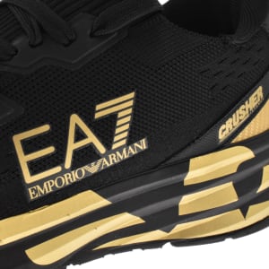 Image number 4 for EA7 Emporio Armani Logo Trainers Black