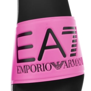 Image number 4 for EA7 Emporio Armani Beach Sliders Pink