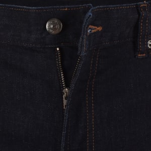 Image number 5 for Emporio Armani J76 Straight Fit Jeans Blue