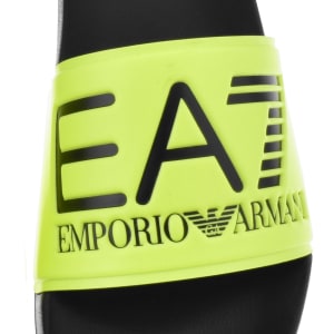 Image number 4 for EA7 Emporio Armani Beach Sliders Yellow