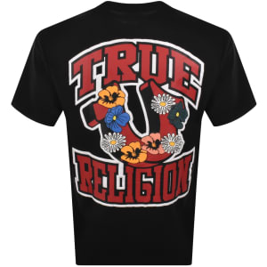 Image number 5 for True Religion Garden Logo T Shirt Black