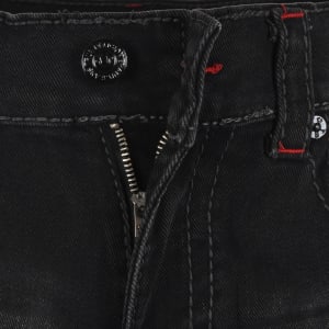 Image number 5 for True Religion Ricky Flap Big T Shorts Grey