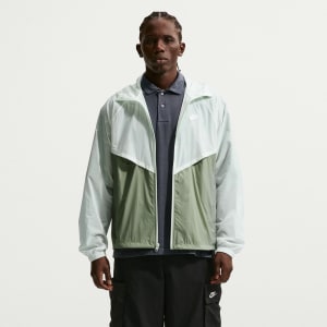 Image number 5 for Nike Tech Windrunner Unlined Jacket Green
