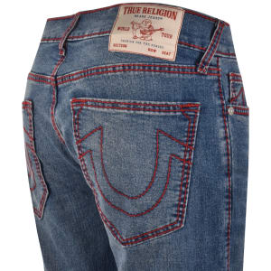 Image number 4 for True Religion Ricky Big T NF Straight Jeans Blue