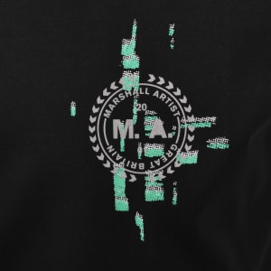 Image number 4 for Marshall Artist Glitch Theory T Shirt Black