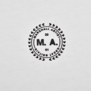 Image number 4 for Marshall Artist World In Motion T Shirt White