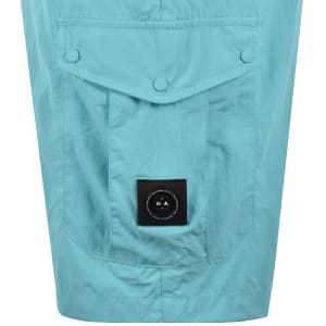 Image number 4 for Marshall Artist Newport Cargo Swim Shorts Blue