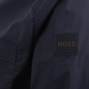 Image number 4 for BOSS Lockyo Overshirt Navy