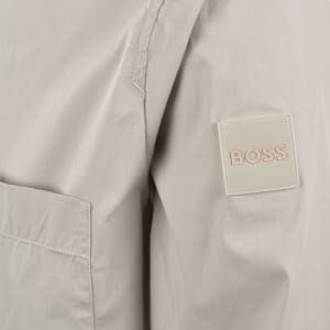 Image number 4 for BOSS Lockyo Overshirt Grey