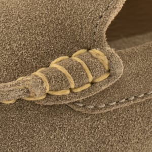 Image number 4 for Ralph Lauren Merton Loafer Shoes Dark Brown