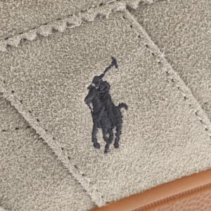 Image number 4 for Ralph Lauren Bedford Trainers Grey