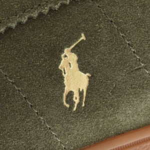 Image number 4 for Ralph Lauren Bedford Trainers Green