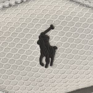 Image number 4 for Ralph Lauren Varick Trainers Grey
