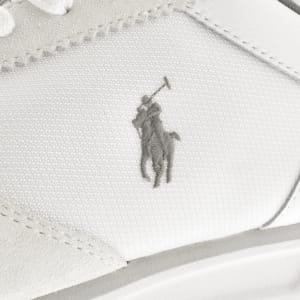Image number 4 for Ralph Lauren Varick Trainers White