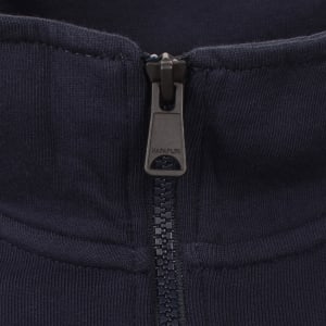 Image number 4 for Napapijri B Small Box Half Zip Sweatshirt Blue