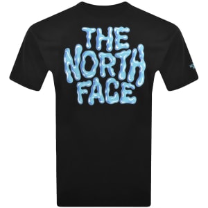 Image number 5 for The North Face Drip Logo T Shirt Black