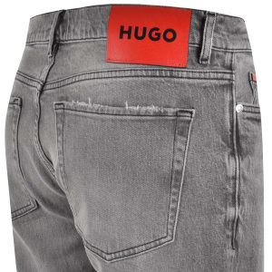 Image number 4 for HUGO 634 Tapered Fit Jeans Medium Grey