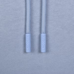 Image number 4 for Lacoste Core Logo Hoodie Blue