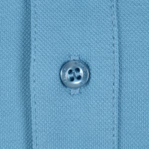 Image number 4 for Aquascutum Pique Badge Polo T Shirt Blue