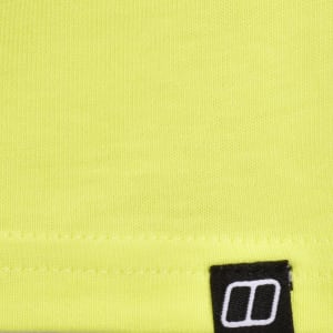 Image number 4 for Berghaus Sketched Blocks T Shirt Yellow