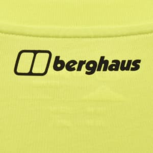 Image number 5 for Berghaus Sketched Blocks T Shirt Yellow