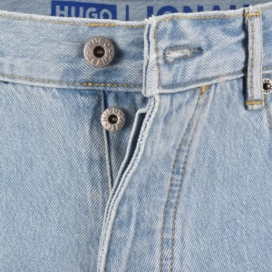 Image number 5 for HUGO Blue Straight Fit Jonah Light Wash Jeans